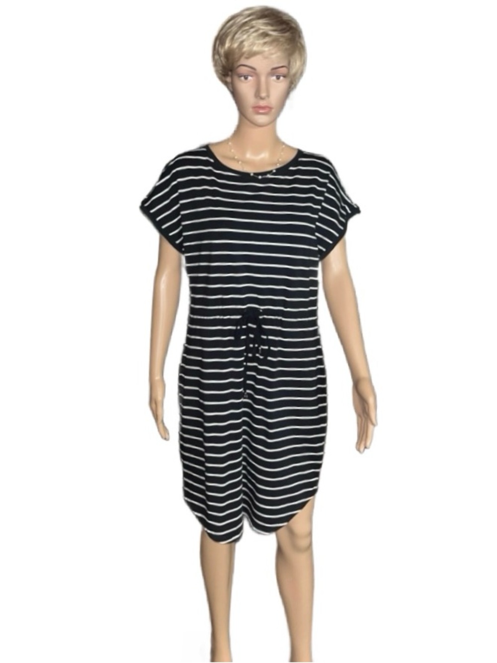 Rafaella ~ Women’s Small ~ Black & White ~ Boho ~ Dress ~ New W/ Tags